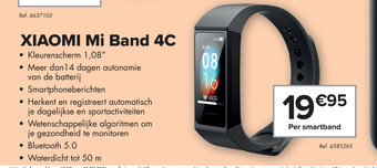 Carrefour Xiaomi Mi Band 4C aanbieding