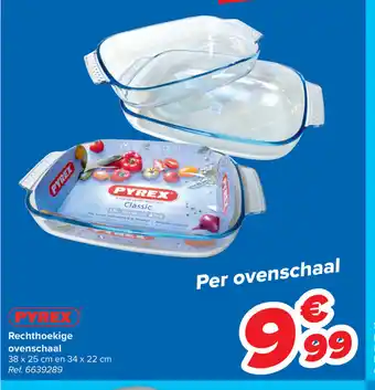 Pyrex Rechthoekige ovenschaal