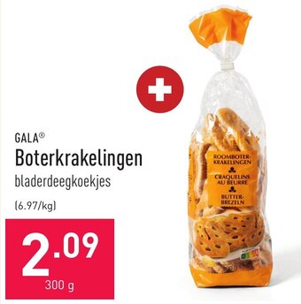 ALDI Gala boterkrakelingen 300g aanbieding