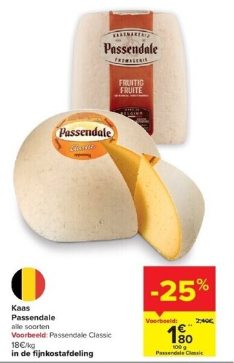 Carrefour Kaas passendale aanbieding