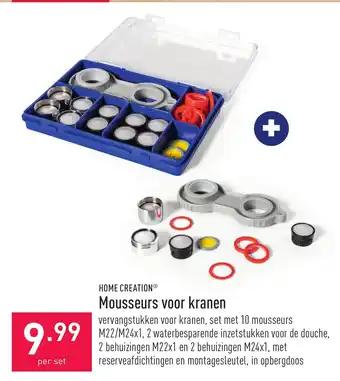 ALDI Home creation Mousseurs voor kranen per set aanbieding