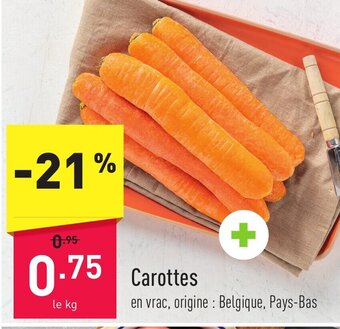 ALDI Carottes aanbieding
