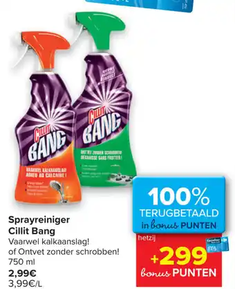 Carrefour Sprayreiniger Cillit Bang aanbieding