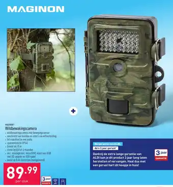 Maginon Wildbewakingscamera per stuk