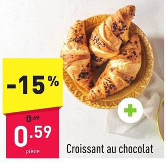 ALDI Croissant au chocolat aanbieding