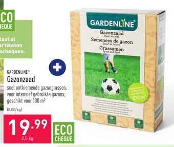ALDI Gardenline Gazonzaad 2,5kg aanbieding