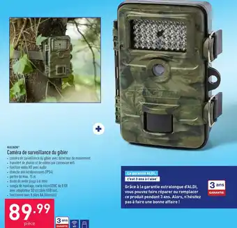 Camera de surveillance du gibier