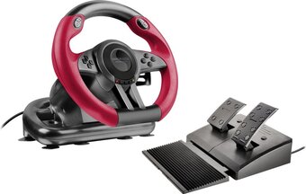 Bol.com Speedlink trailblazer racestuur + pedalen - ps3, ps4, xbox, nintendo switch & pc - zwart aanbieding