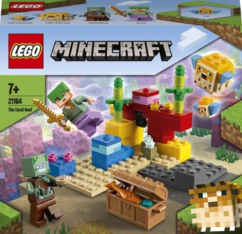 Bol.com Lego minecraft het koraalrif - 21164 aanbieding