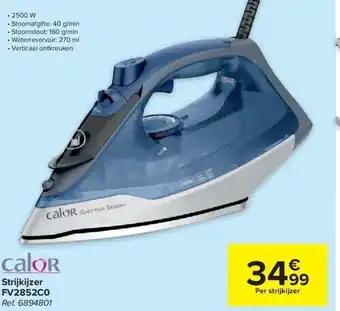 Carrefour Strijkijzer fv2852c0 aanbieding