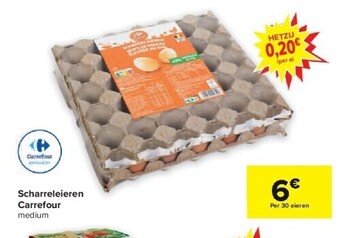 Carrefour Scharreleieren aanbieding