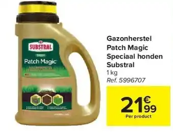 Carrefour Gazonherstel patch magic speciaal honden substral aanbieding