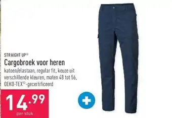 ALDI Cargobroek voor heren aanbieding