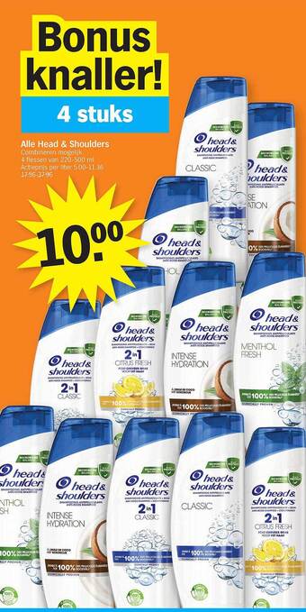 Albert Heijn Head & shoulders aanbieding