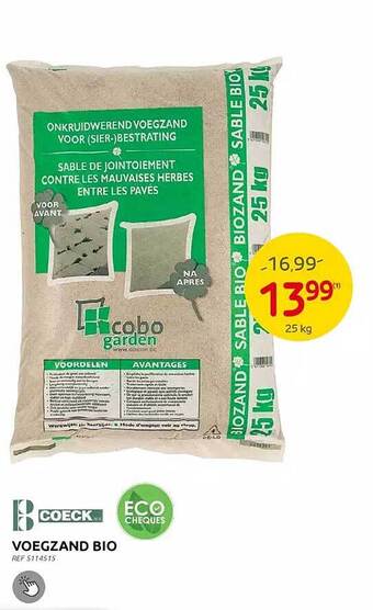 Brico Voegzand bio aanbieding