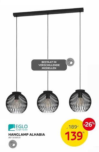 Brico Hanglamp alhabia aanbieding