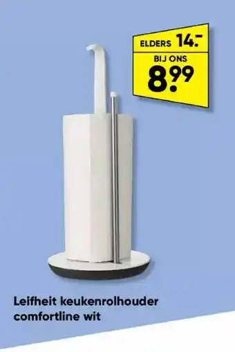 Leifheit keukenrolhouder comfortline wit