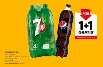 Jumbo Pepsi of 7up aanbieding