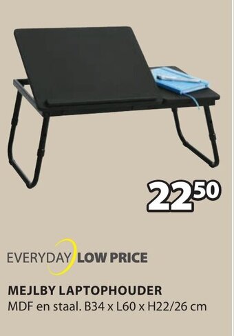 Jysk Mejlby laptophouder aanbieding