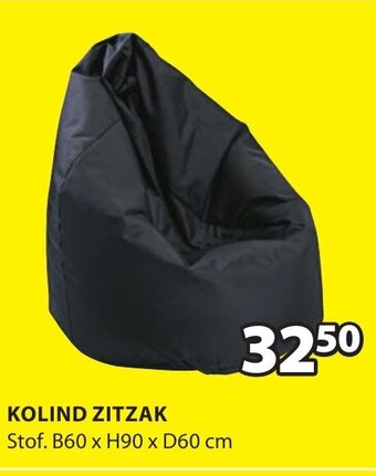Jysk Kolind zitzak aanbieding