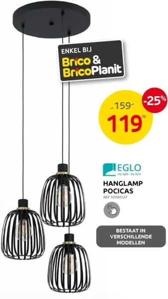 Brico Hanglamp pocicas aanbieding