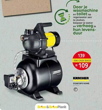 Brico Kärcher pomp bp3 home aanbieding