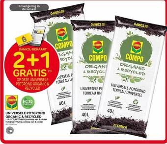 Brico Compo universele potgrond organic & recycled aanbieding