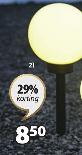 Jysk Sol solarlamp aanbieding