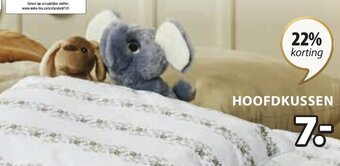 Jysk Hoofdkussen aanbieding