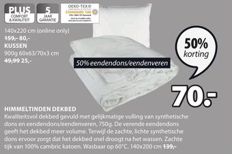 Jysk Himmeltinden dekbed aanbieding