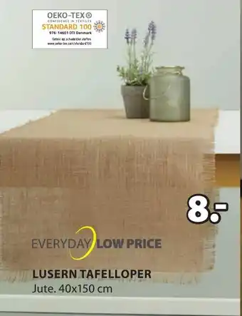 Jysk Lusern tafelloper aanbieding