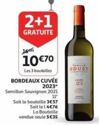 Famille Bouey Cuvée 2023 Bordeaux 11% bouey