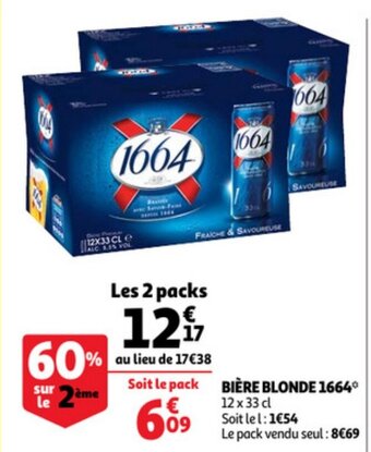 Biere Blonde 1664