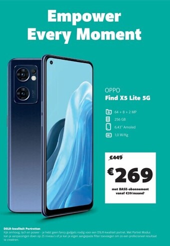 Base Oppo find x5 lite 5g aanbieding
