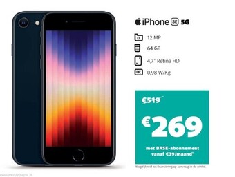 Base Iphone 5g aanbieding