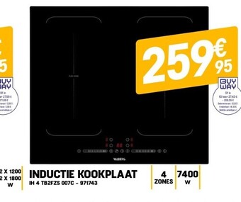 Electro Depot Inductie kookplaat aanbieding