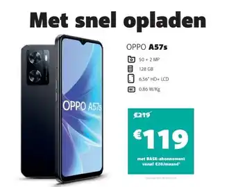 Base Oppo a57s aanbieding