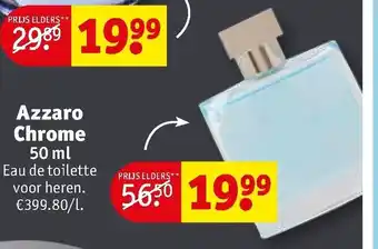 Kruidvat Azzaro Chrome 1 L aanbieding