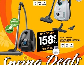Electro Depot Stofzuiger met zak aanbieding