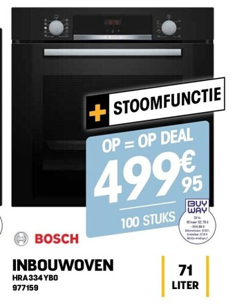 Electro Depot Inbouwoven aanbieding