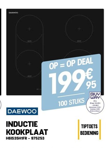 Electro Depot Inductie kookplaat aanbieding