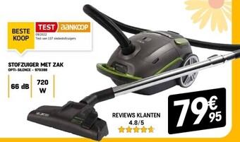 Electro Depot Stofzuiger met zak aanbieding