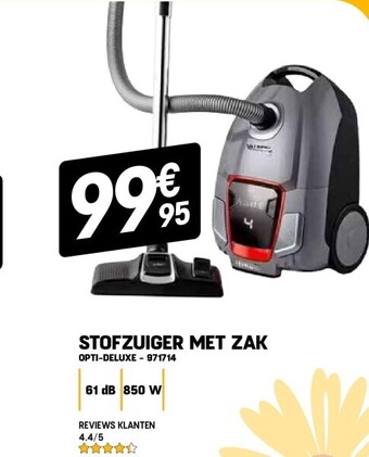 Electro Depot Stofzuiger met zak aanbieding