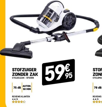 Electro Depot Stofzuiger zonder zak aanbieding