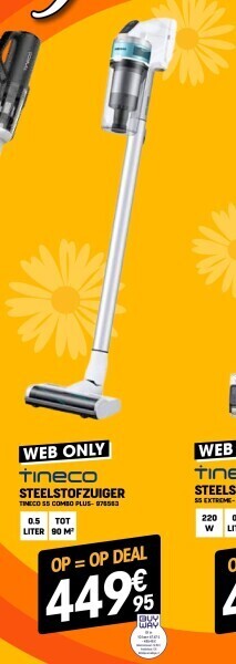 Electro Depot Steelstofzuiger aanbieding