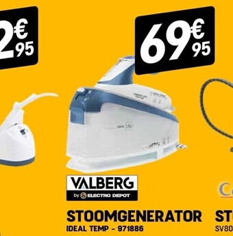 Electro Depot Stoomgenerator aanbieding