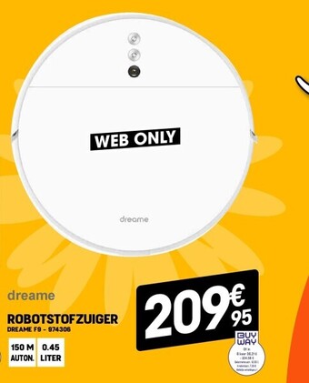 Electro Depot Robotstofzuiger aanbieding