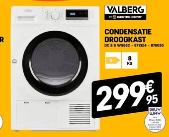 Electro Depot Condensatie droogkast aanbieding
