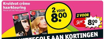Kruidvat Creme Haarkleuring aanbieding