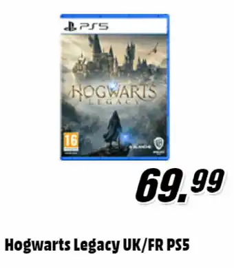 MediaMarkt PS5 Hogwarts legacy UK/FR aanbieding